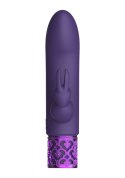 Dazzling - Rechargeable Silicone Bullet - Purple