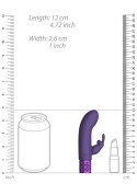 Dazzling - Rechargeable Silicone Bullet - Purple