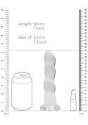 Non Realistic Dildo with Suction Cup - 7""/ 17 cm