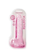 Realistic Dildo with Balls - 10""/ 25,4 cm