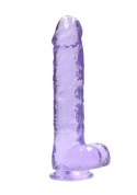 Realistic Dildo with Balls - 10""/ 25,4 cm