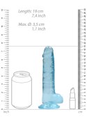 Realistic Dildo with Balls - 7""/ 19 cm