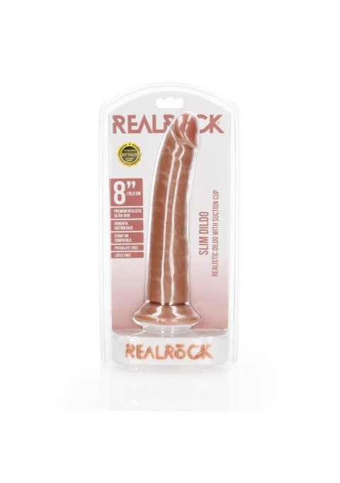 Slim Realistic Dildo with Suction Cup - 8""/ 20,5 cm