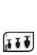 Zestaw-LUXE BLING PLUGS TRAINING KIT RED GEMS