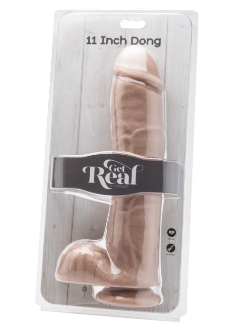 Dildo-COCK 11 INCH W/ BALLS FLESH Dildo-COCK 11 INCH W/ BALLS FLESH
