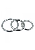 Timeless metal rings (3 pcs)