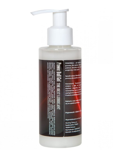 Żel na Erekcję POWER BULL 150ml Żel na Erekcję POWER BULL 150ml