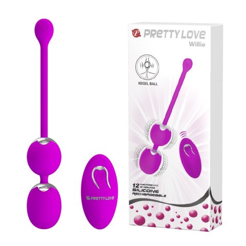 Wibrujące kulki gejszy sterowane pilotem-PRETTY LOVE - WILLIE USB remote control 12 function Wibrujące kulki gejszy sterowane pilotem-PRETTY LOVE - WILLIE USB remote control 12 function