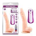 JAMES DEEN 8.5" Vibrating Dildo