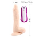 JAMES DEEN 8.5" Vibrating Dildo