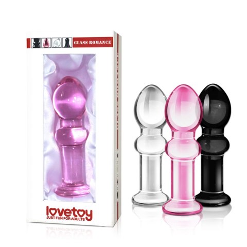 4.5" Glass Romance Black 4.5" Glass Romance Black