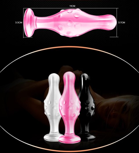 4.5" Glass Romance Black 4.5" Glass Romance Black