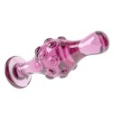 4.5" Glass Romance Pink