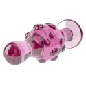 4.5" Glass Romance Pink