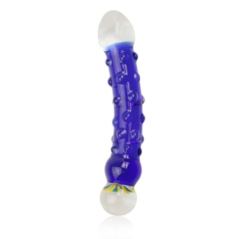 7.5" Glass Romance Blue 7.5" Glass Romance Blue