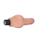 8" REAL SOFTEE Vibrating Dildo