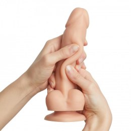 SLIDING SKIN REALISTIC DILDO VANILLA XL